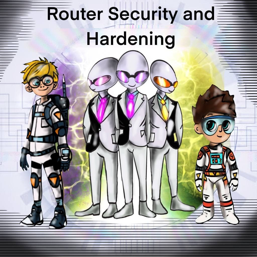 🛡️ Router Security and Hardening – Team Ready