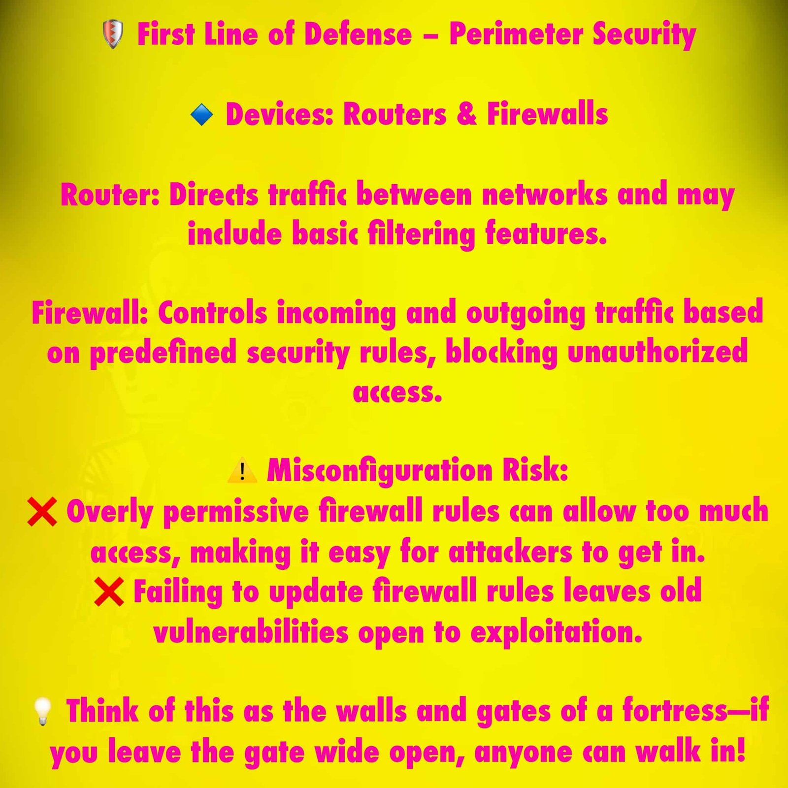 🛡️ First Line of Defense – Perimeter Security