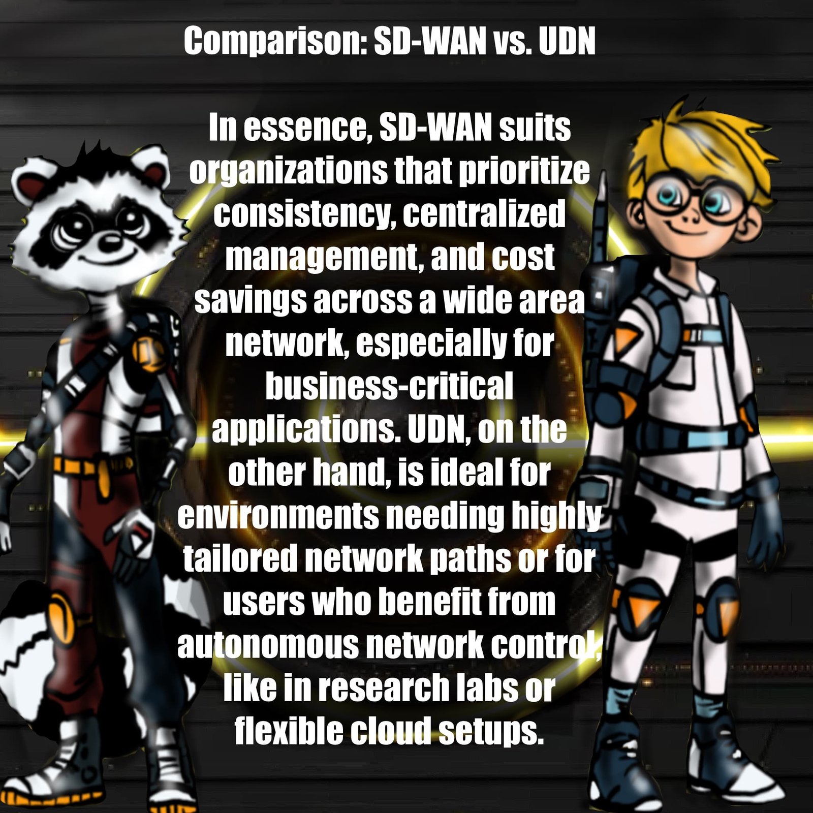 ⚖️ Comparing SD-WAN and UDN – Which Fits Best?