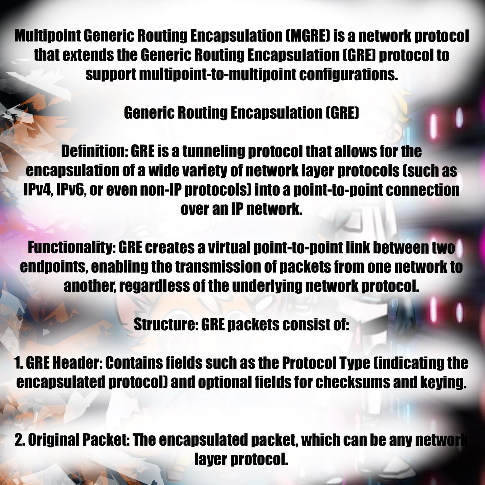 GRE Overview & Packet Structure