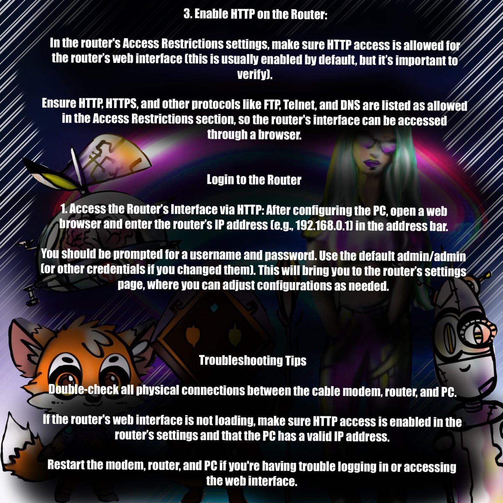⚙️ Configuration Steps for Router & PC