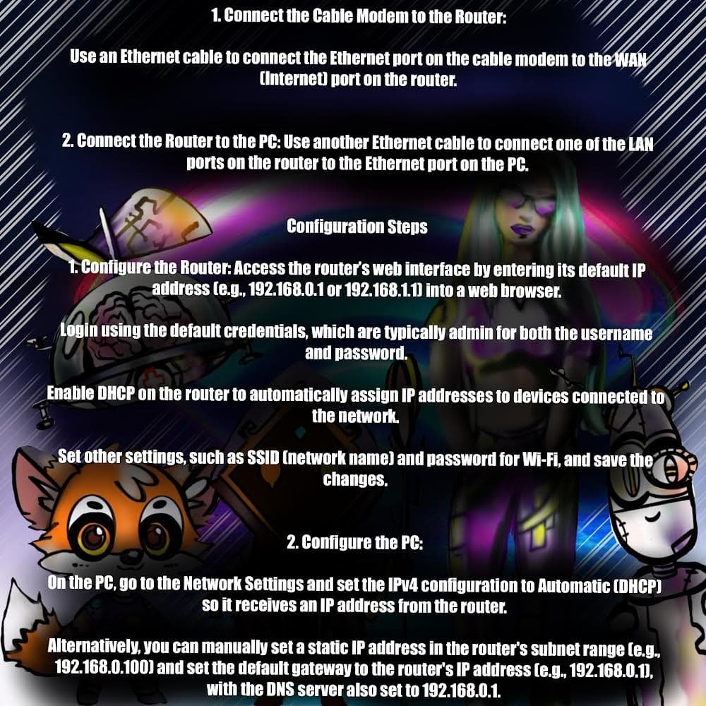 🔌 Physical Connections: Modem, Router & PC