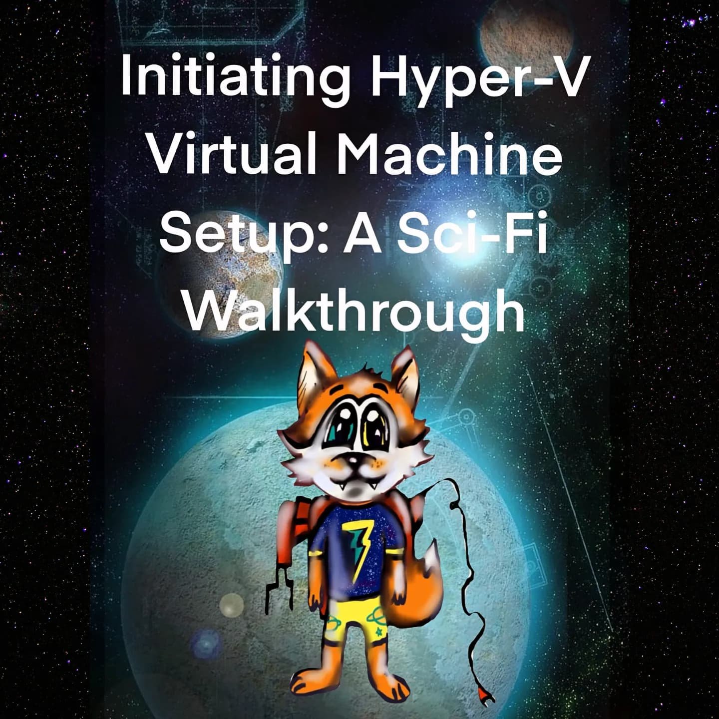 🚀 Initiating Hyper-V VM – A Sci-Fi Walkthrough