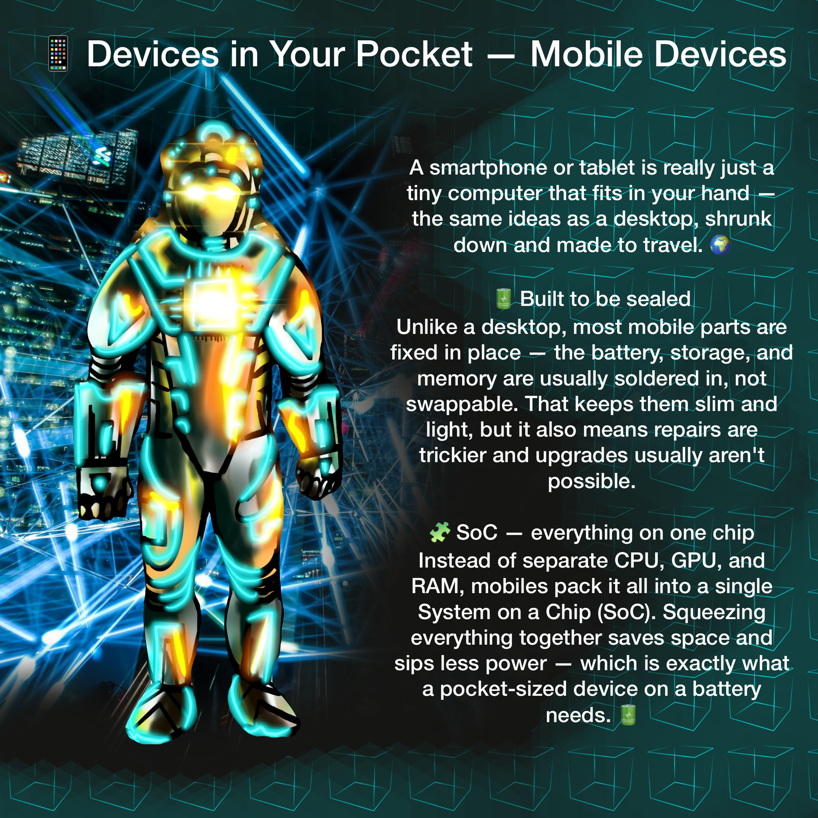 📱 Devices in Your Pocket – Sealed Build and System on a Chip