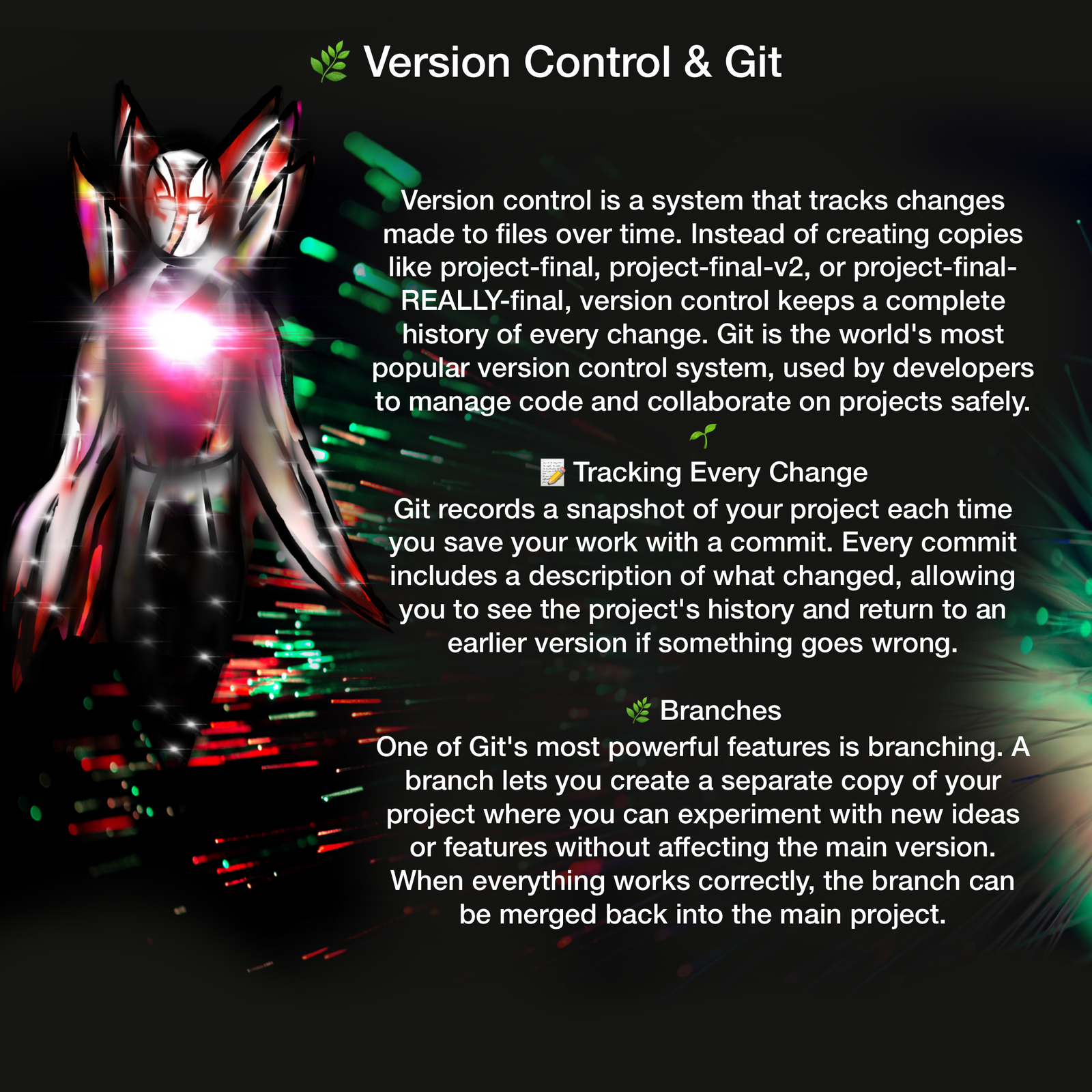 🌿 Saving Your Work Properly – Version Control & Git