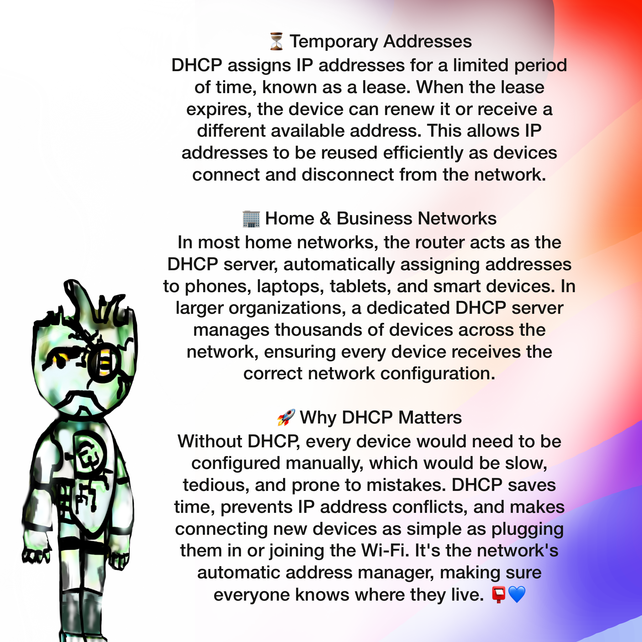 📮 Who Gets Which Address? – DHCP